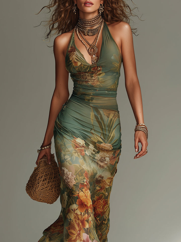 Shantoria™ | Abito Lungo Floreale