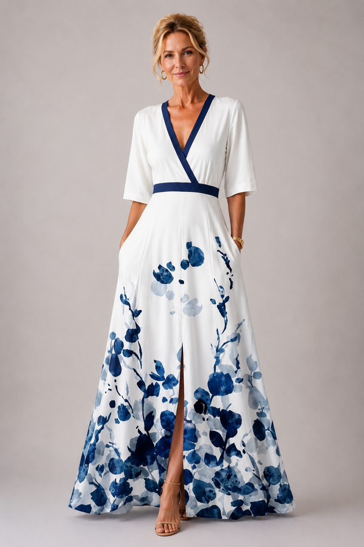 Ysa | Abito Elegante con Stampa Floreale