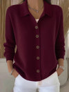 Fosca | Cardigan con Collo e Bottoni