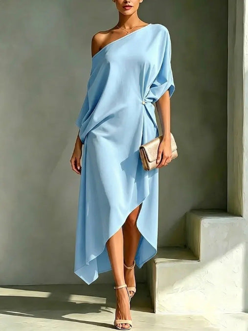 Camila | Abito Asimmetrico Elegante