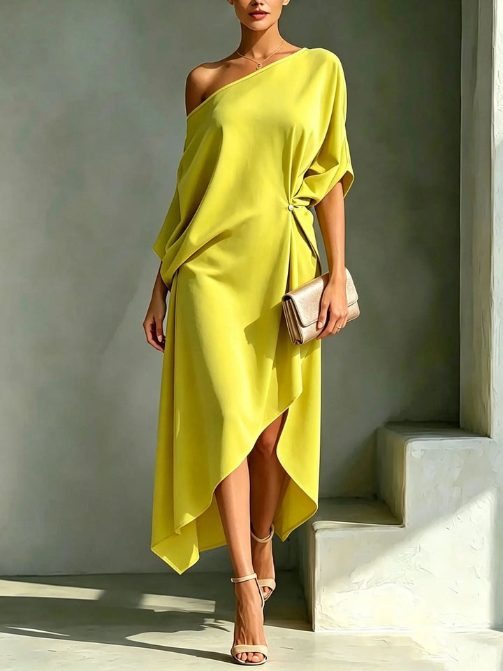 Camila | Abito Asimmetrico Elegante