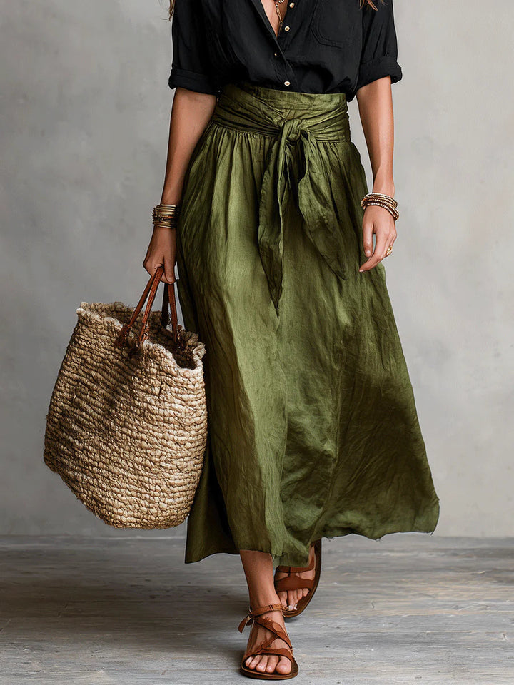 Camilla | Completo Midi con Cintura in Vita