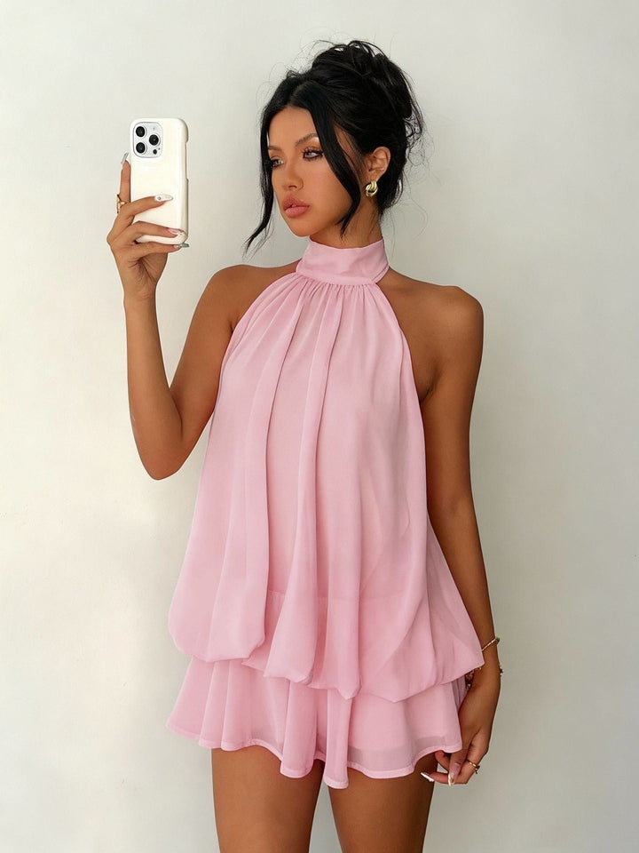 Piuma | Lightweight Flowing Layered Mini Dress