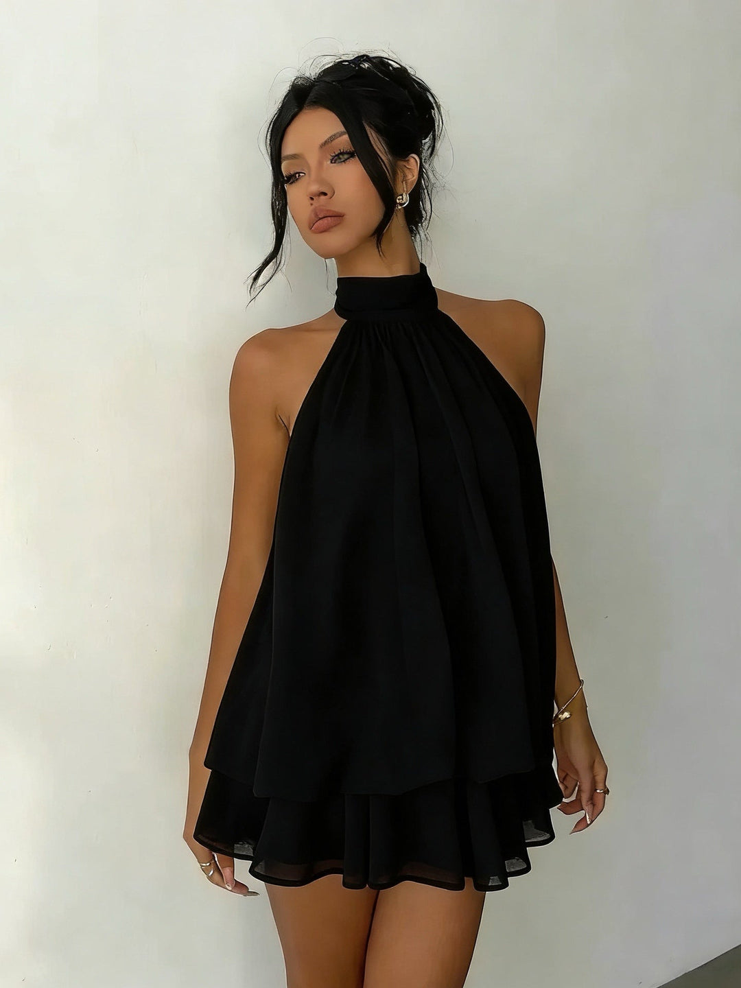Piuma | Lightweight Flowing Layered Mini Dress