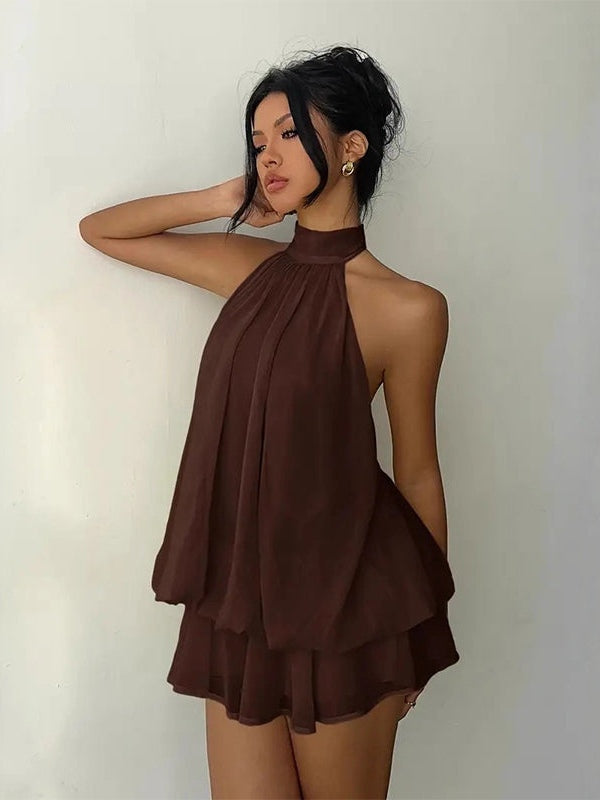 Piuma | Lightweight Flowing Layered Mini Dress