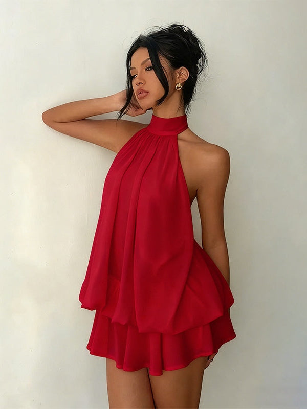 Piuma | Lightweight Flowing Layered Mini Dress
