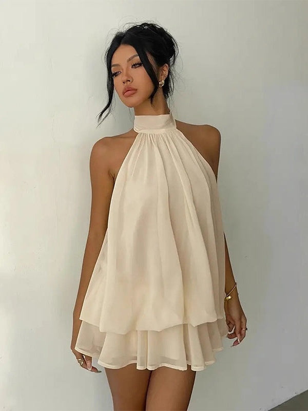 Piuma | Lightweight Flowing Layered Mini Dress