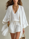 Completo Casual Leggero Tre Pezzi a Strati