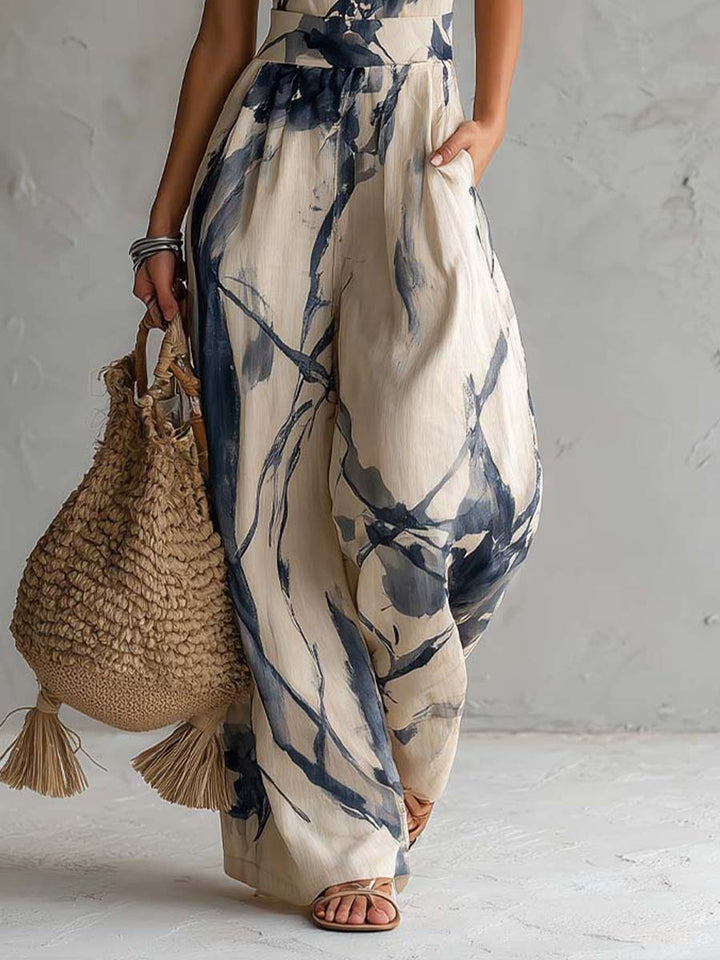 Sabryna™ | Tuta Elegante a Gamba Ampia