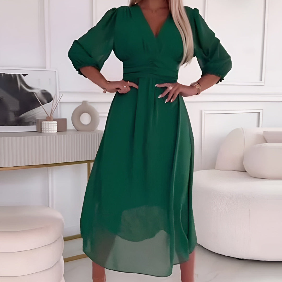 Lumiére | Light Silky Chiffon Dress