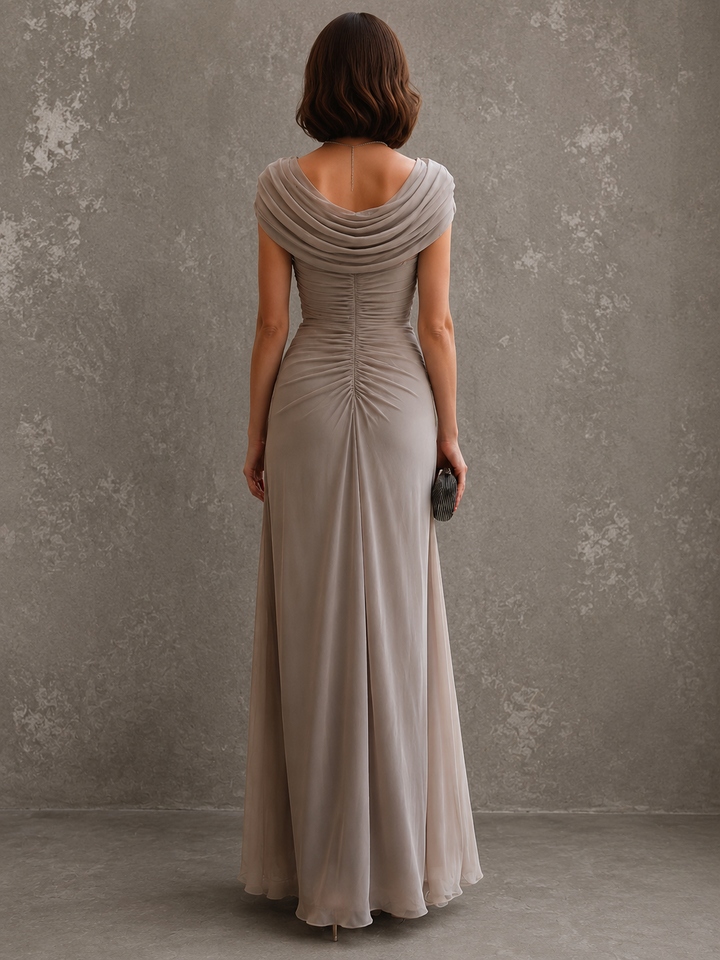 Jilliann™ | Abito Lungo Drappeggiato