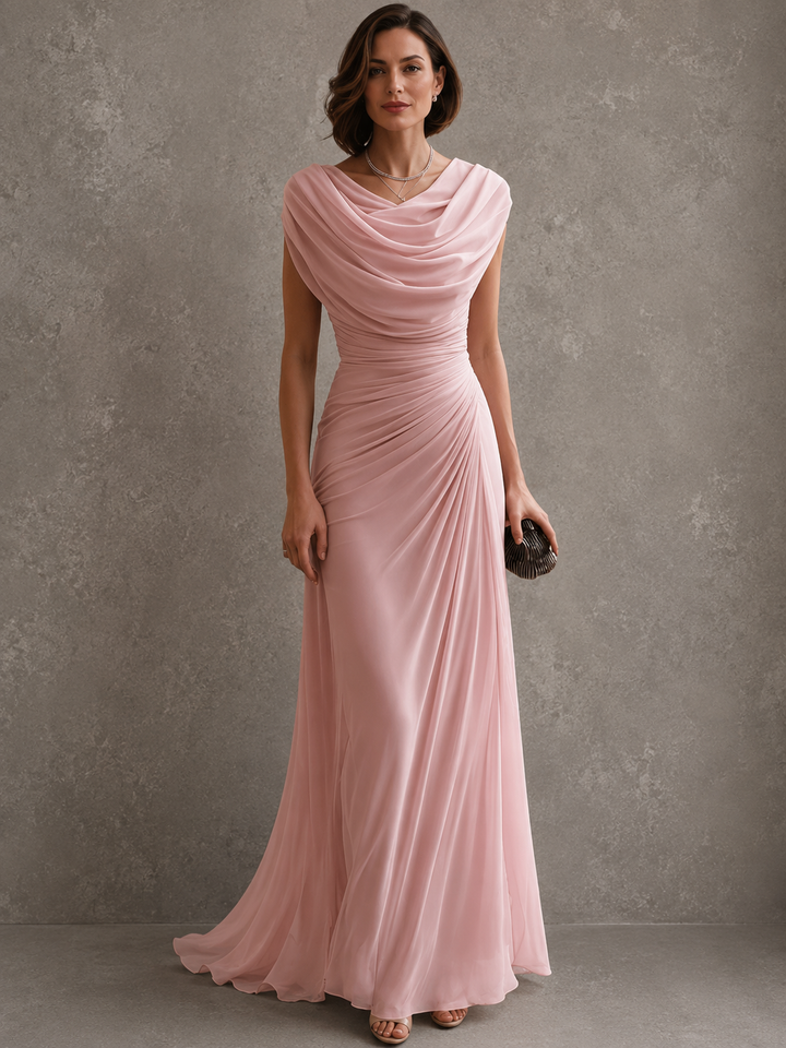 Jilliann™ | Abito Lungo Drappeggiato