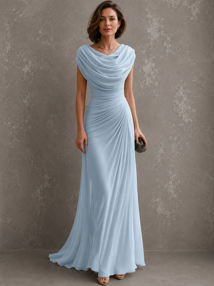 Jilliann™ | Abito Lungo Drappeggiato